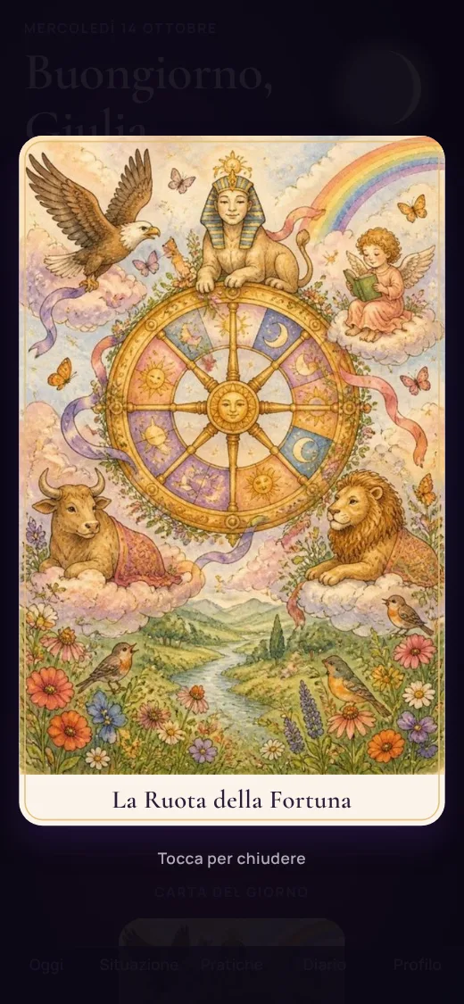 Carta del giorno: La Ruota della Fortuna